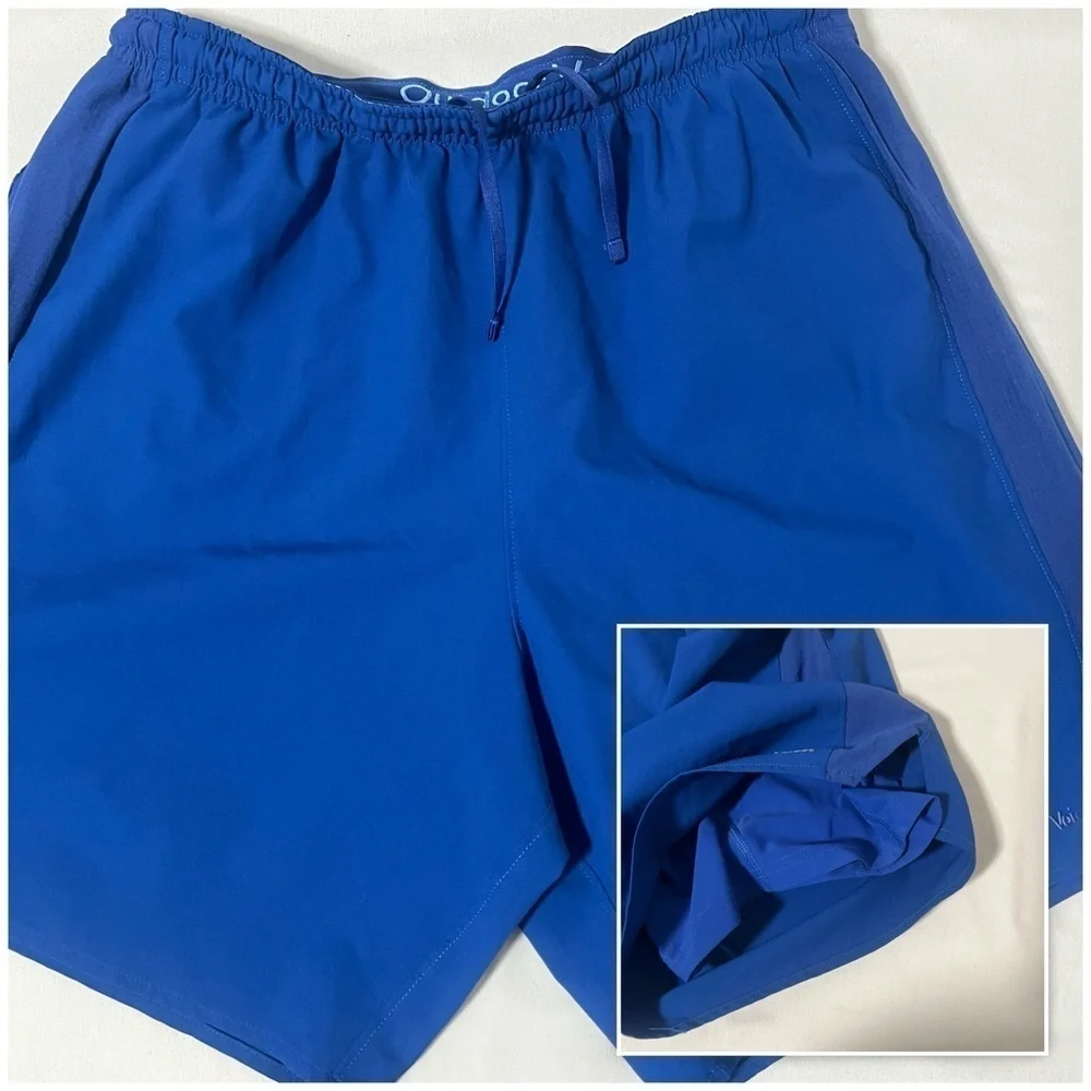 Outdoor Voices Men’s Medium High Stride Athletic Shorts with Pockets Lined EUC